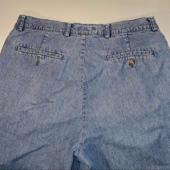 Van Heusen Shorts Flat Front Straight leg Lightweight Cotton 2 Pocket Shorts - Picture 6 of 6